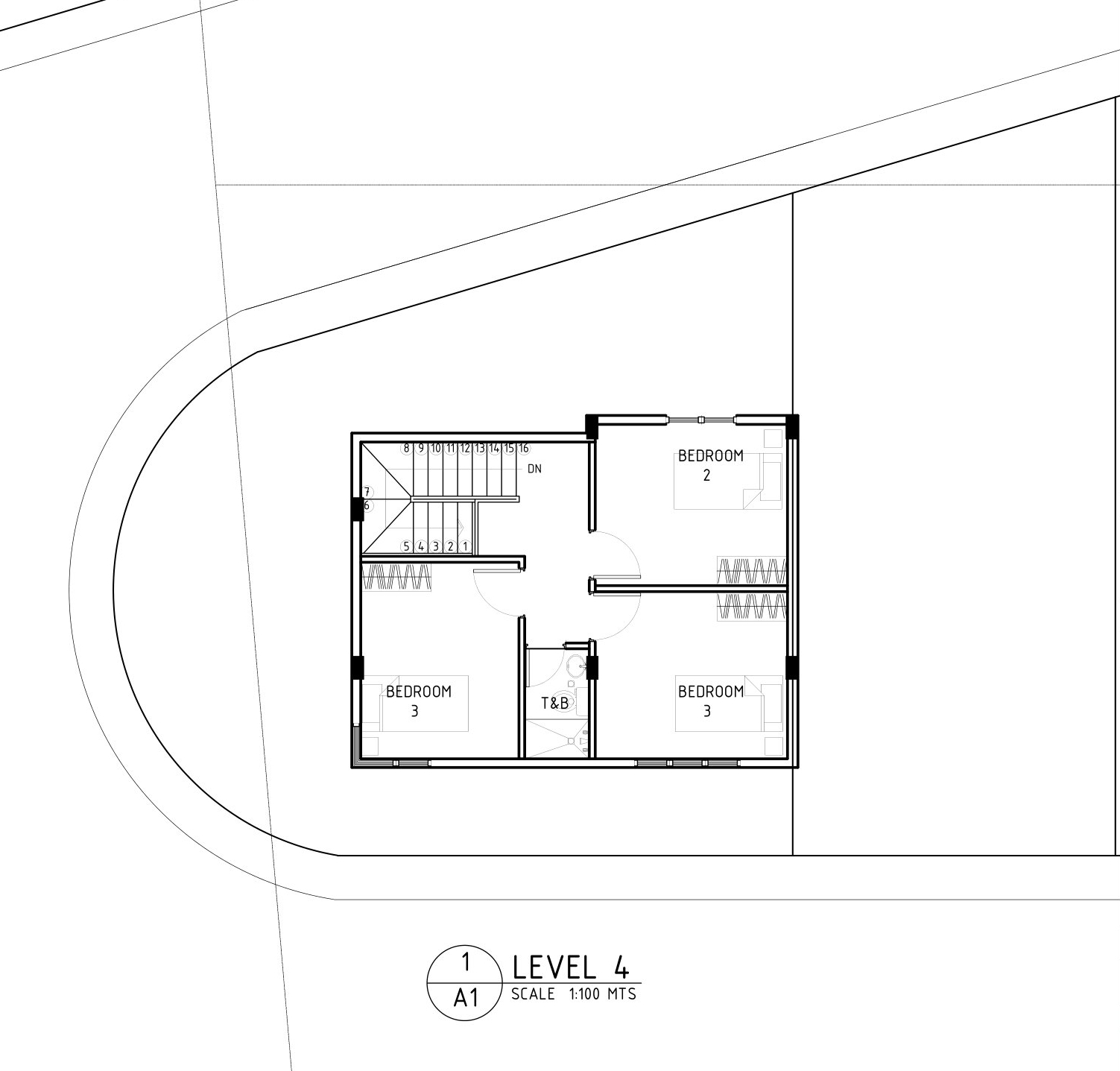 block 1 lot 13 the nest peaks house and lot for sale in antipolo city rizal 2-storey townhouse fourth floor plan