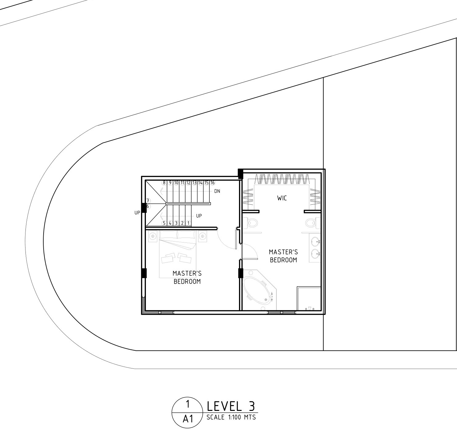 block 1 lot 13 the nest peaks house and lot for sale in antipolo city rizal 2-storey townhouse third floor plan