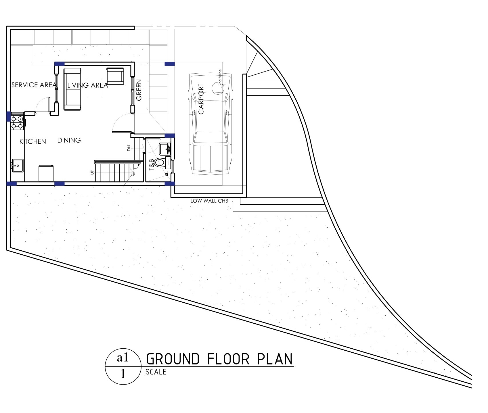 block 3 lot 1 the nest peaks house and lot for sale in antipolo city rizal 2-storey townhouse ground floor plan