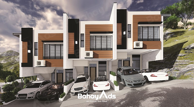 the nest horizon house and lot for sale in antipolo city rizal 2-storey townhouse with basement perspective (1)