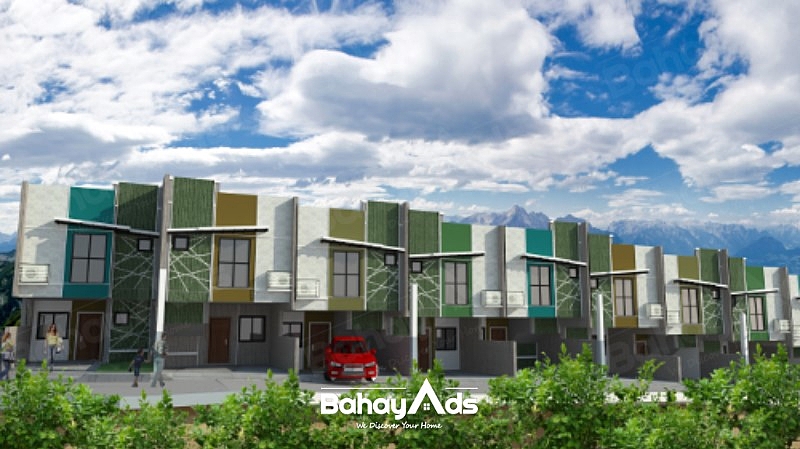 the nest peaks house and lot for sale in antipolo city rizal 2-storey townhouse perspective (2)