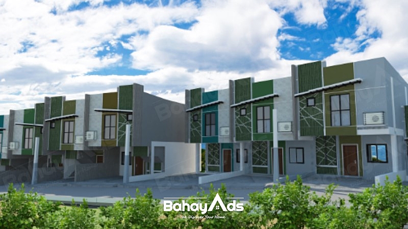 the nest peaks house and lot for sale in antipolo city rizal 2-storey townhouse perspective (3)