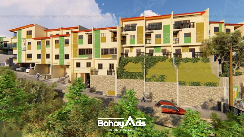 the nest peaks house and lot for sale in antipolo city rizal 2-storey townhouse perspective (6)