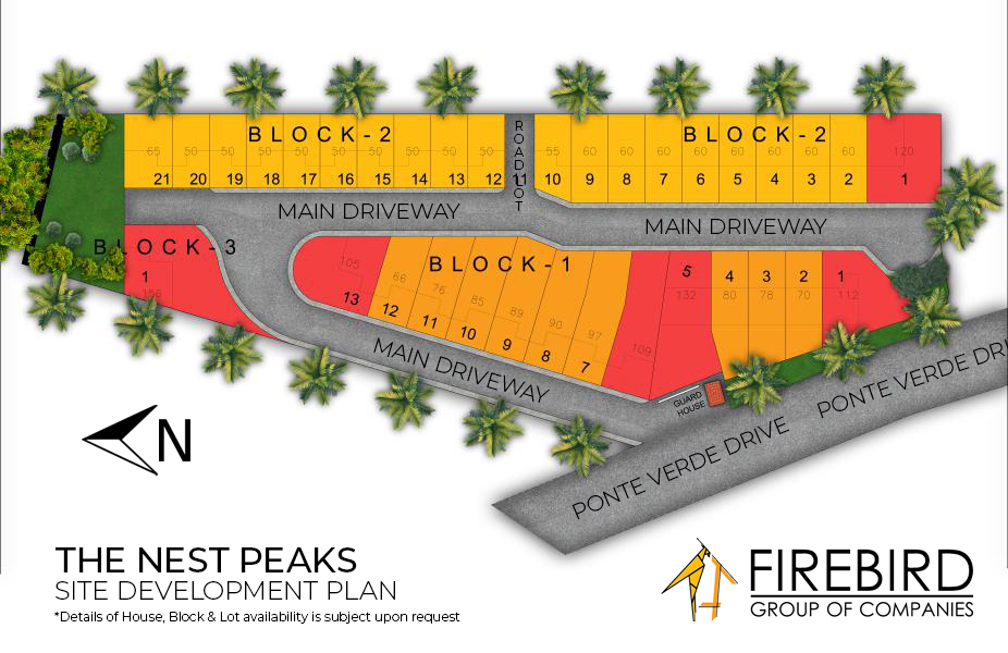 the nest peaks house and lot for sale in antipolo city rizal 2-storey townhouse site development plan